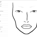 Blank MAC Face Chart Face Chart Makeup Face Charts Mac Face Charts