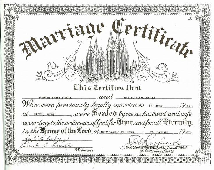 Blank Marriage Certificate Template New Fresh 6 Fake Marriage