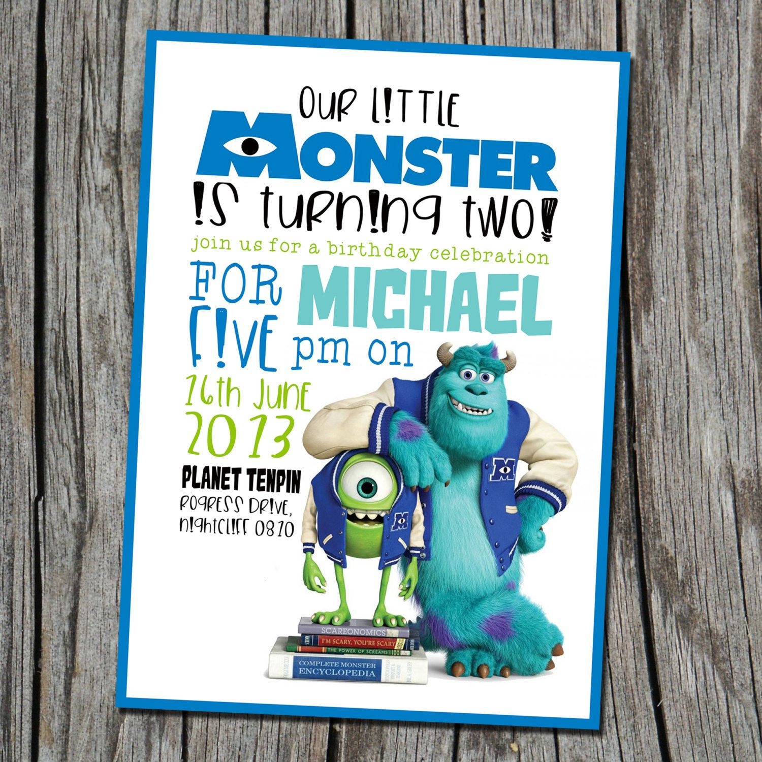 Blank Monsters Inc Invitations Templates Printable Word Searches