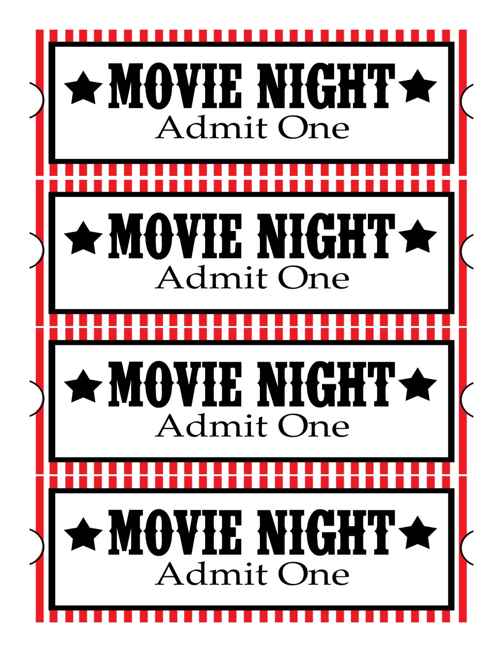 Blank Movie Ticket Cliparts Co
