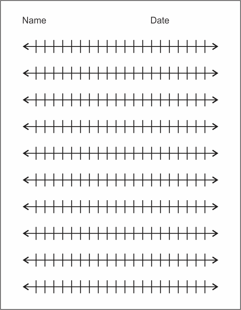 Blank Number Line Templates Number Line Printable Num Vrogue Co
