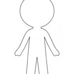 Blank Paper Doll Templates Coloring Pages Coloring Cool