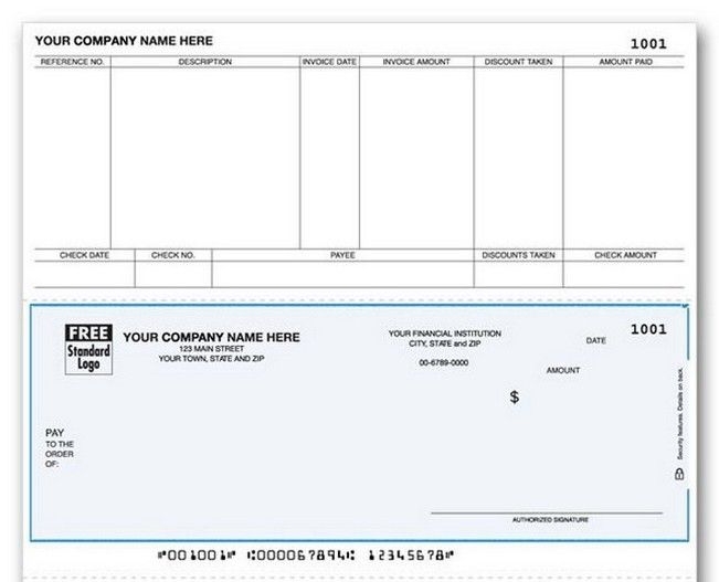 Blank Paycheck Stub Templates