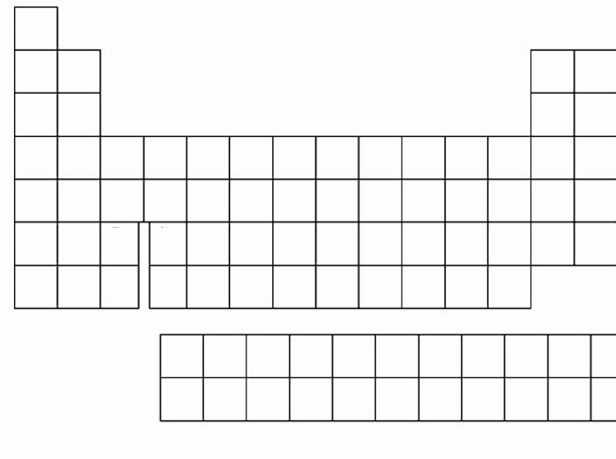 Blank Periodic Table Worksheet Lovely Periodic Table Worksheets