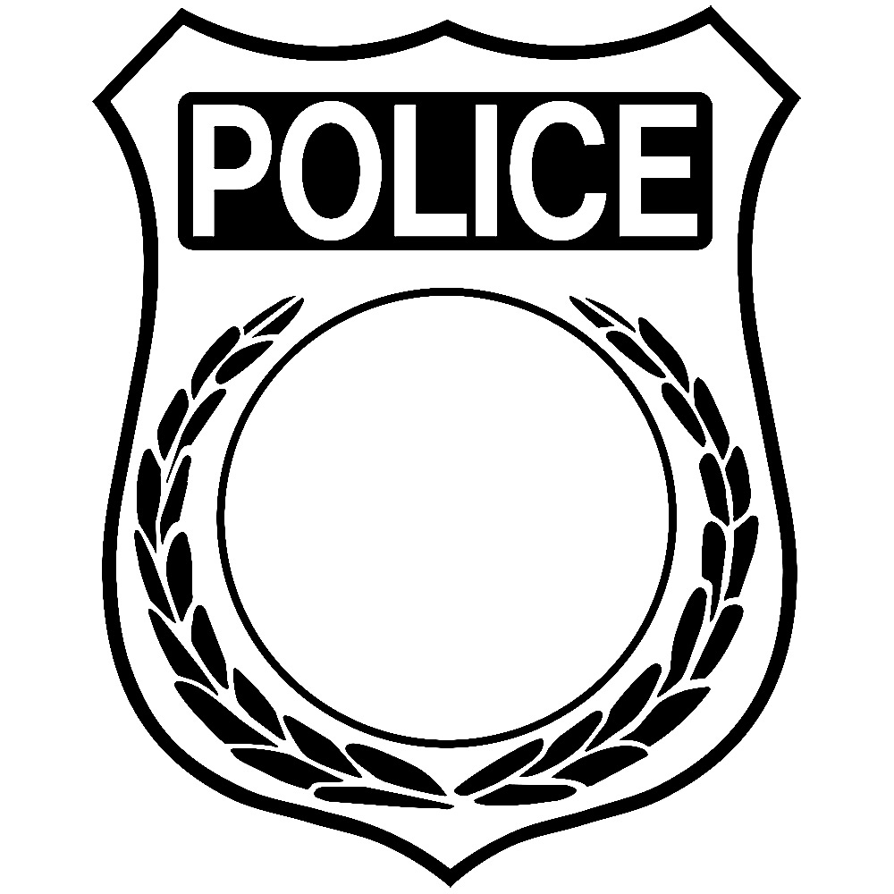Blank Police Badge ClipArt Best