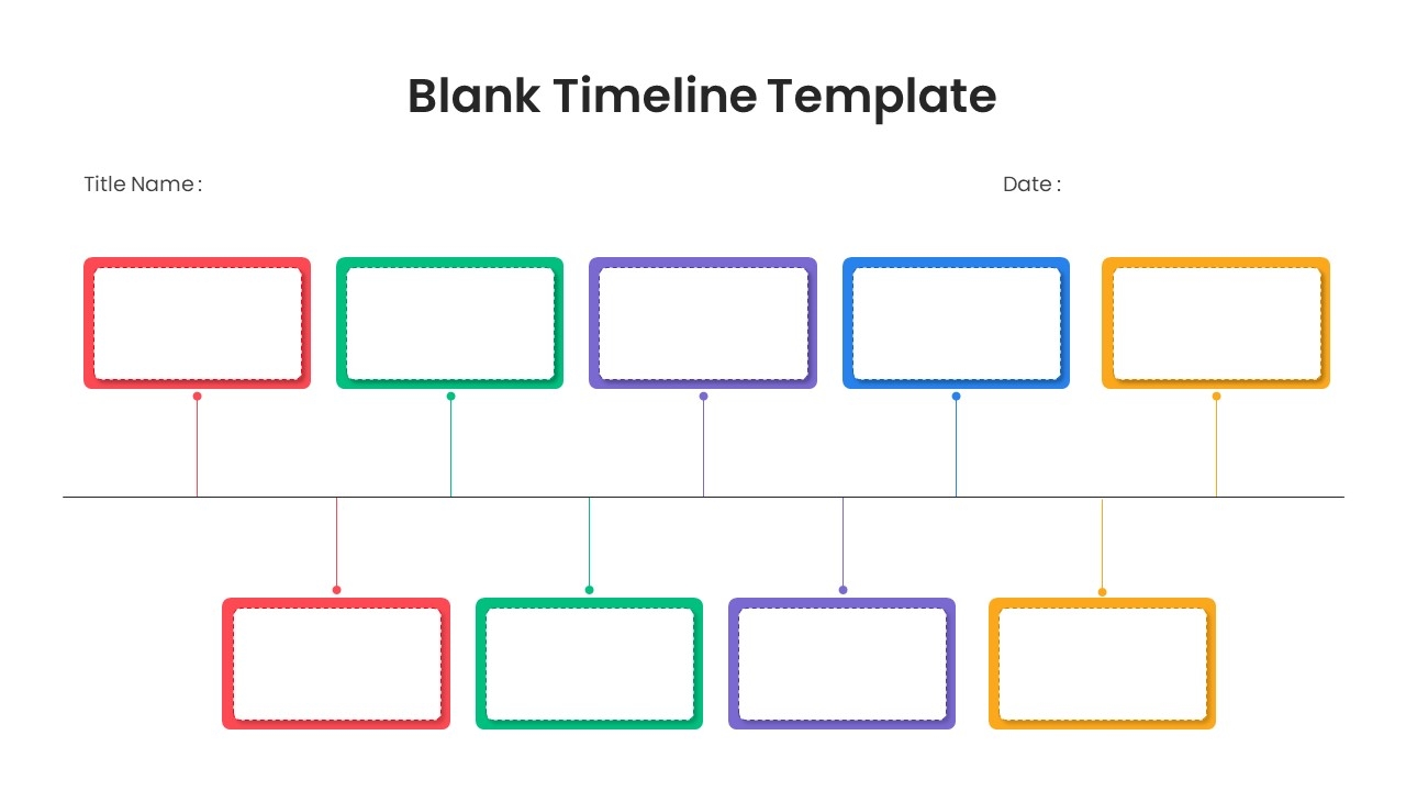 Blank Timeline Printable Template Teach Starter Worksheets Library