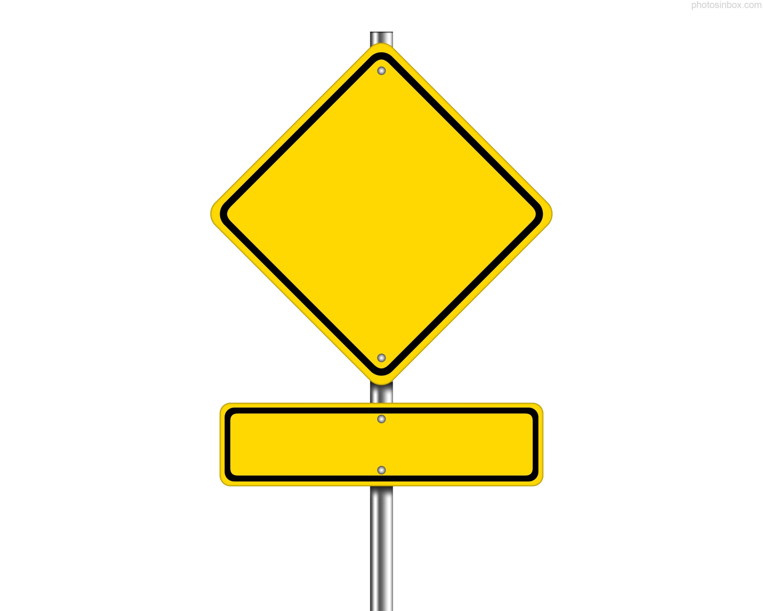 Blank Traffic Signs ClipArt Best