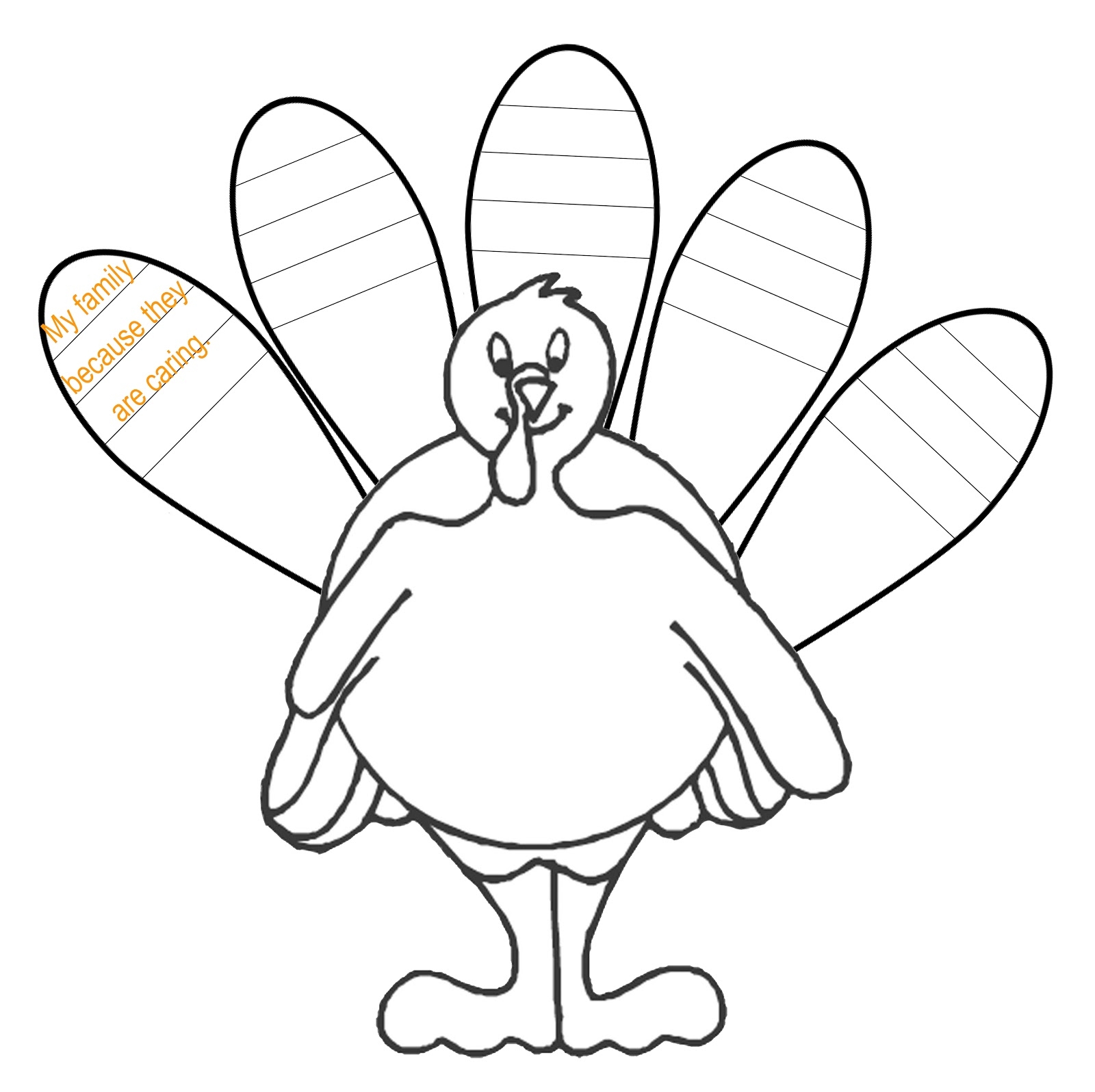 Blank Turkey Template 10 TEMPLATES EXAMPLE TEMPLATES EXAMPLE