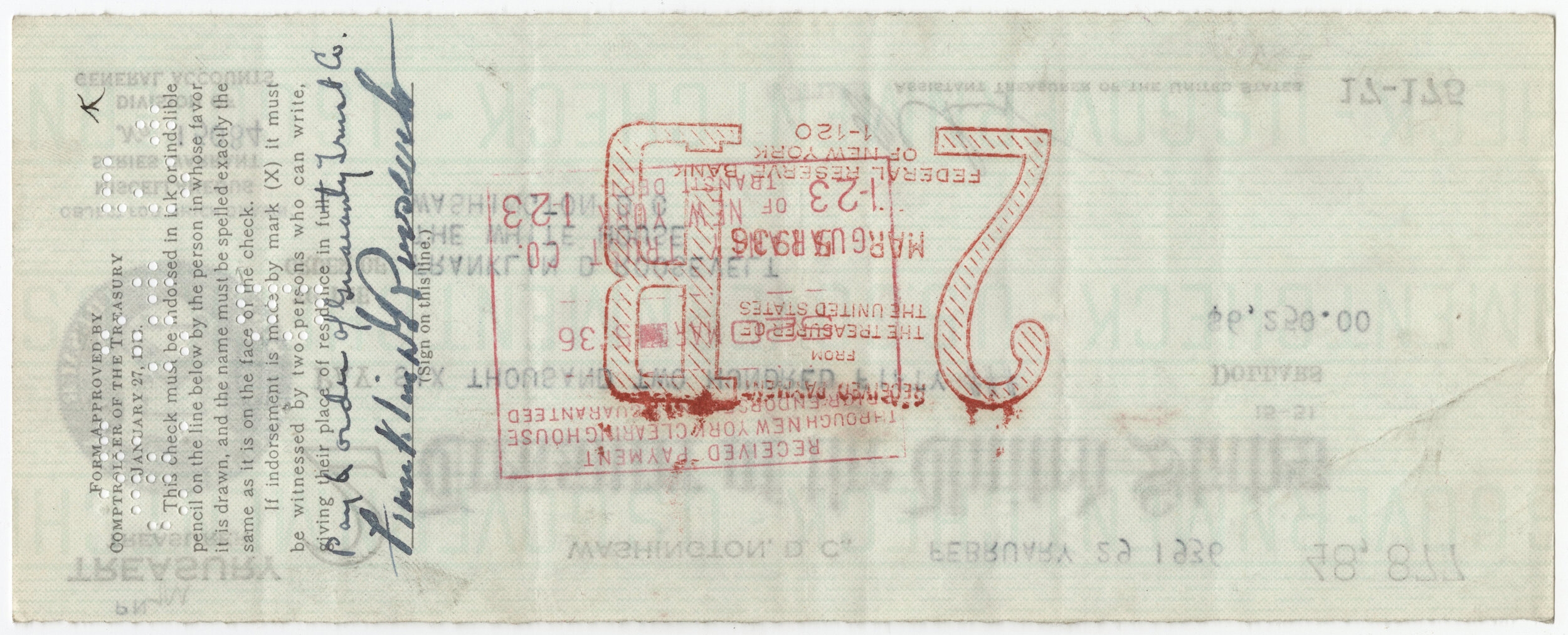 Blank Us Treasury Check Template Prntbl Concejomunicipaldechinu Gov Co