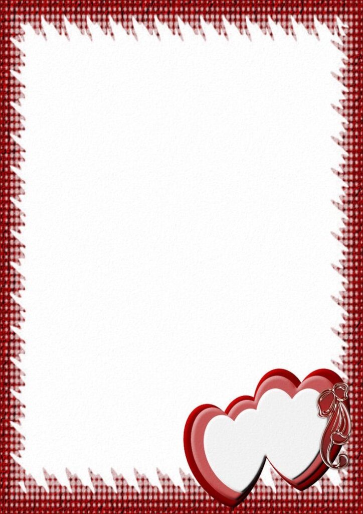 Blank Valentines Day Templates Create Your Own Unique Cards