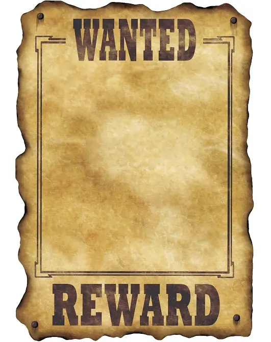 Blank Wanted Posters Templates