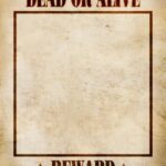 Blank Wanted Posters Templates