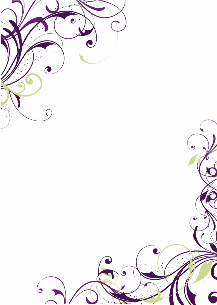 Blank Wedding Card Templates