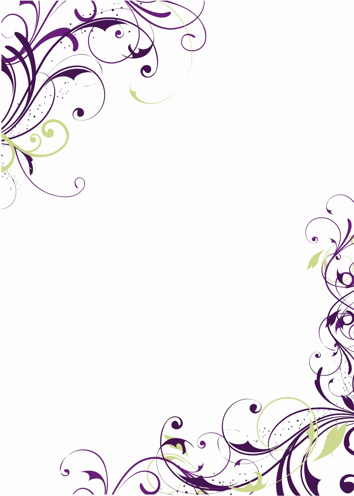 Blank Wedding Card Templates