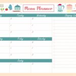 Blank Weekly Menu Templates 10 Free PDF Printables Printablee