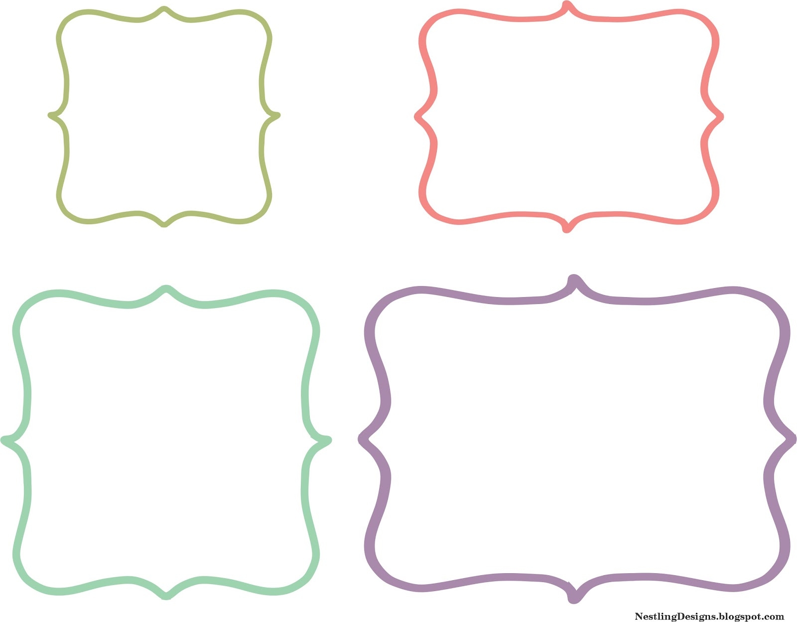 Bracket Tag Template ClipArt Best