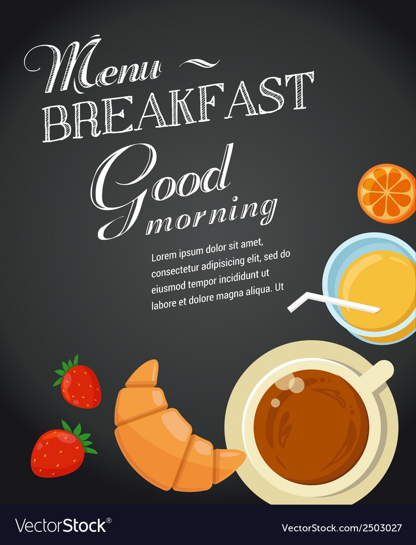 Blank Breakfast Invitation Templates