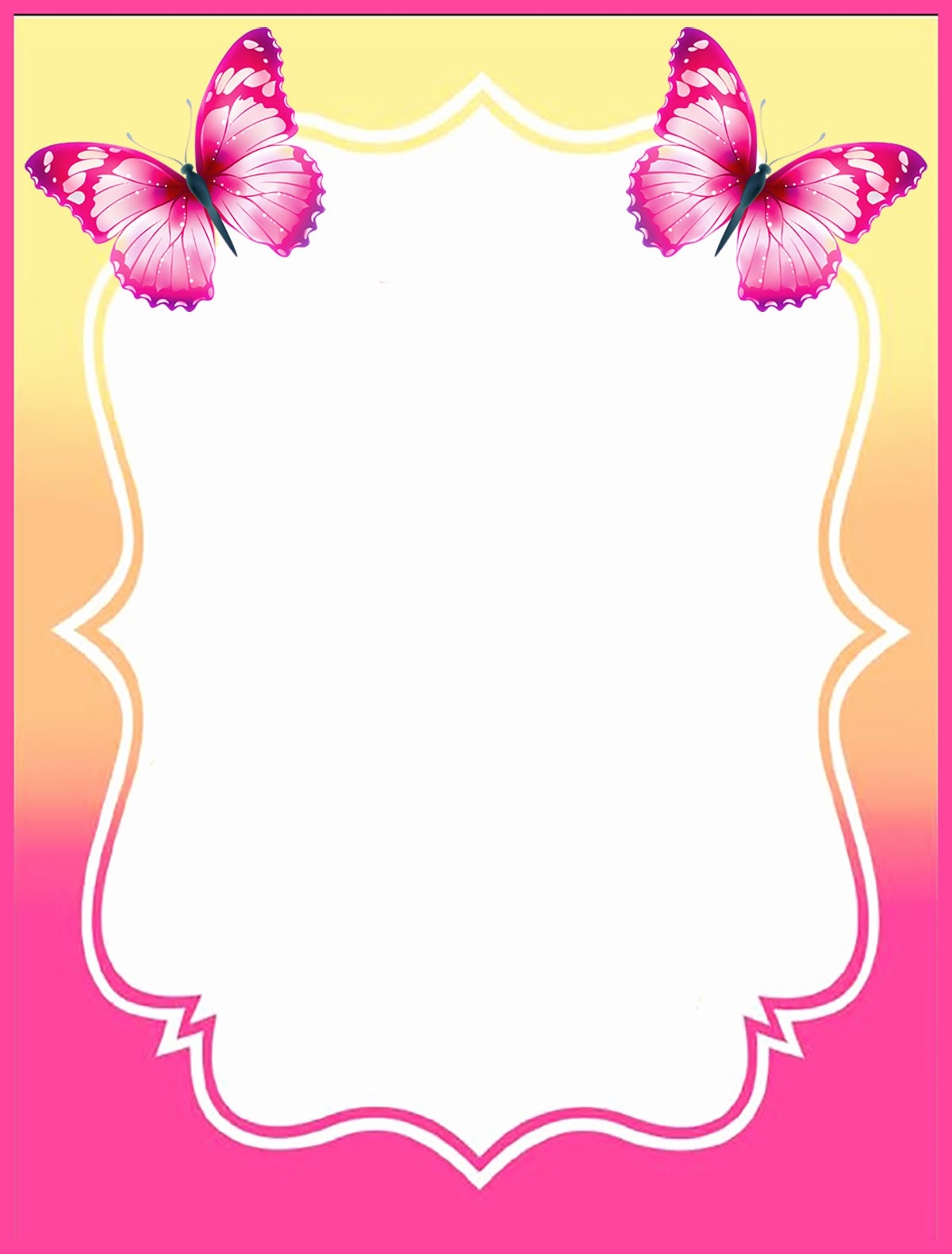 Butterfly Party Invitation Ideas And Free Invitation Templates