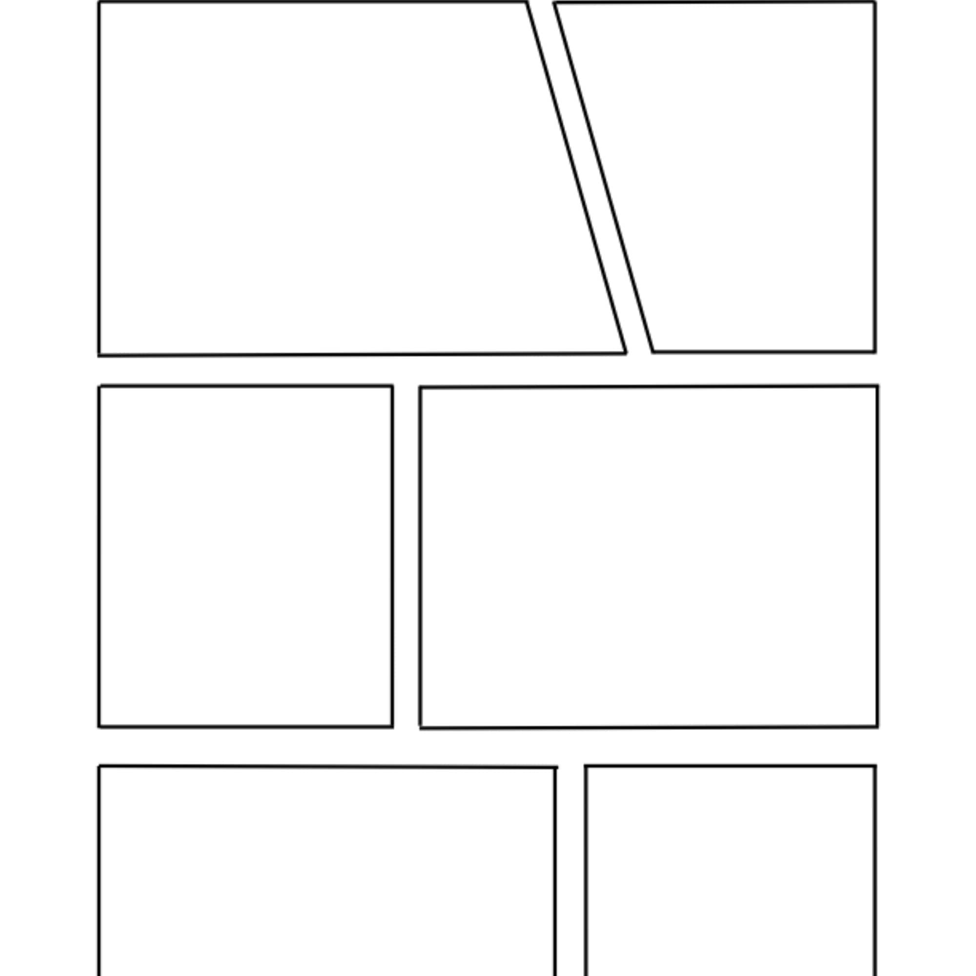 Cartoon Template Printable