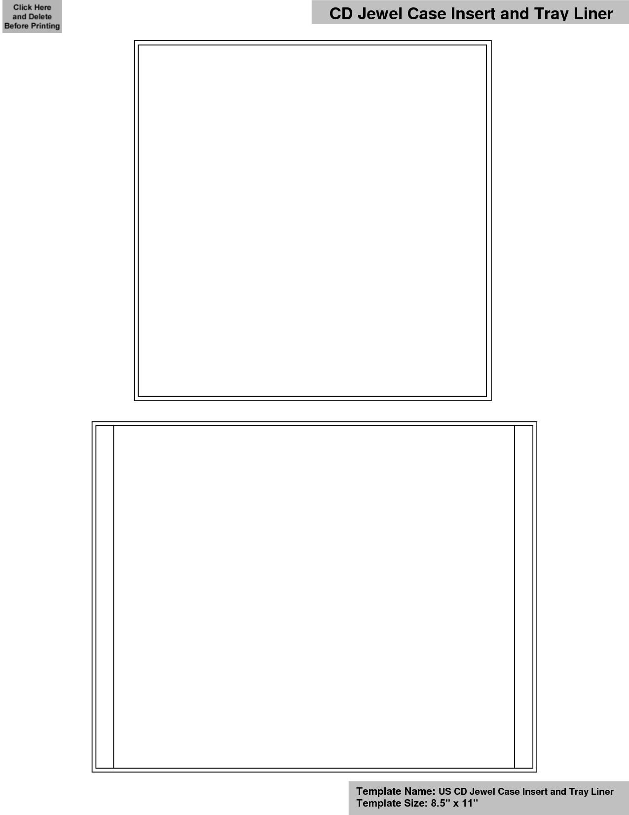 Cd Case Insert Template Tunu Redmini Co Pertaining To Cd Liner Notes