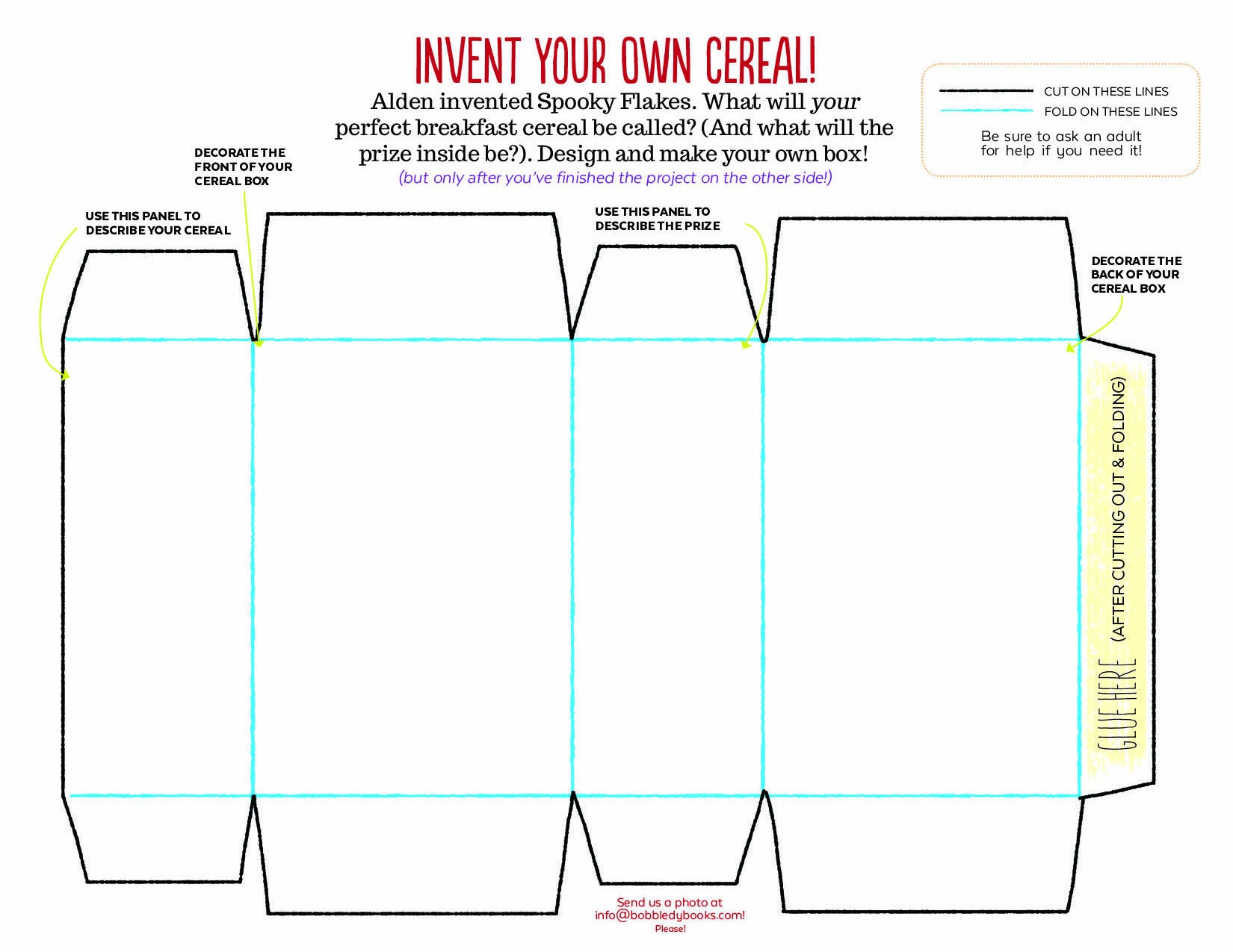 Cereal Box Template Box Design Templates Box Packaging Templates