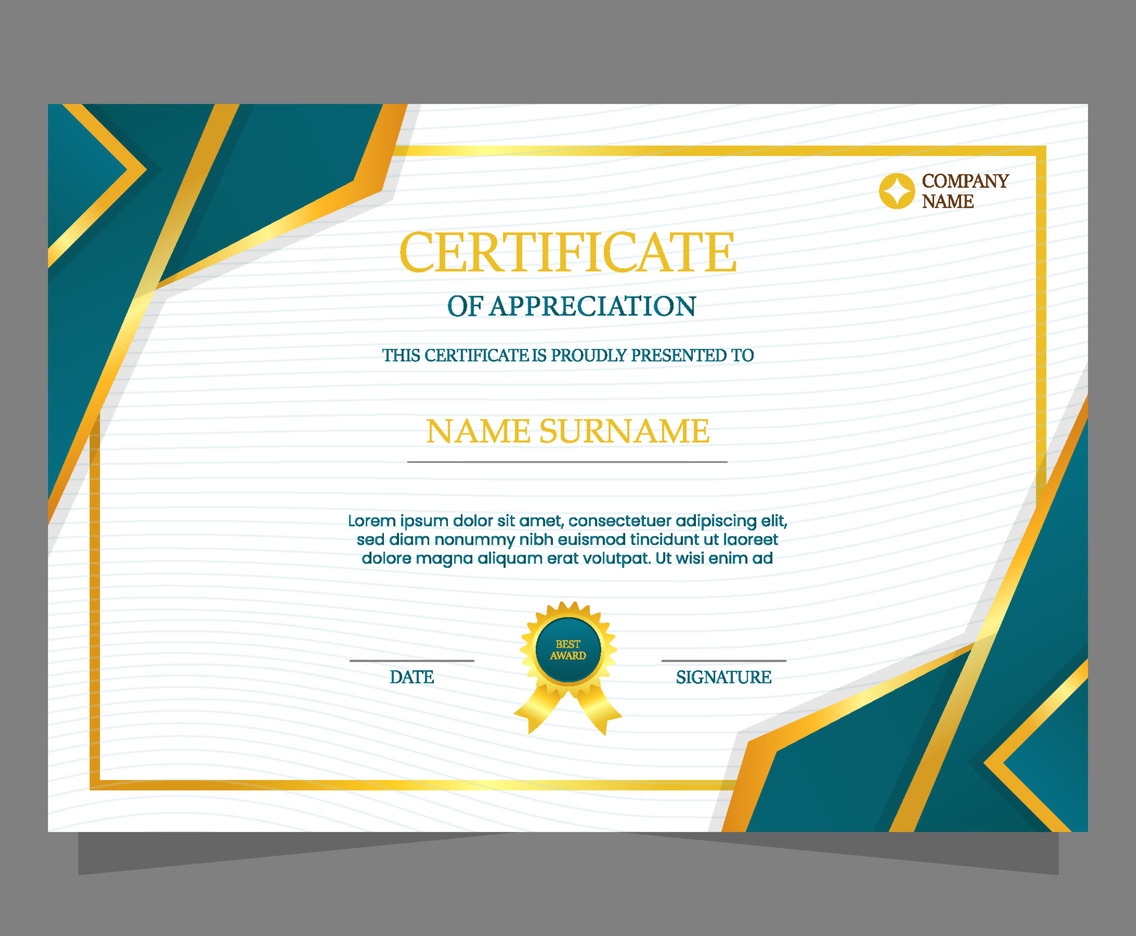 Certificate Of Recognition Piktochart 54 OFF