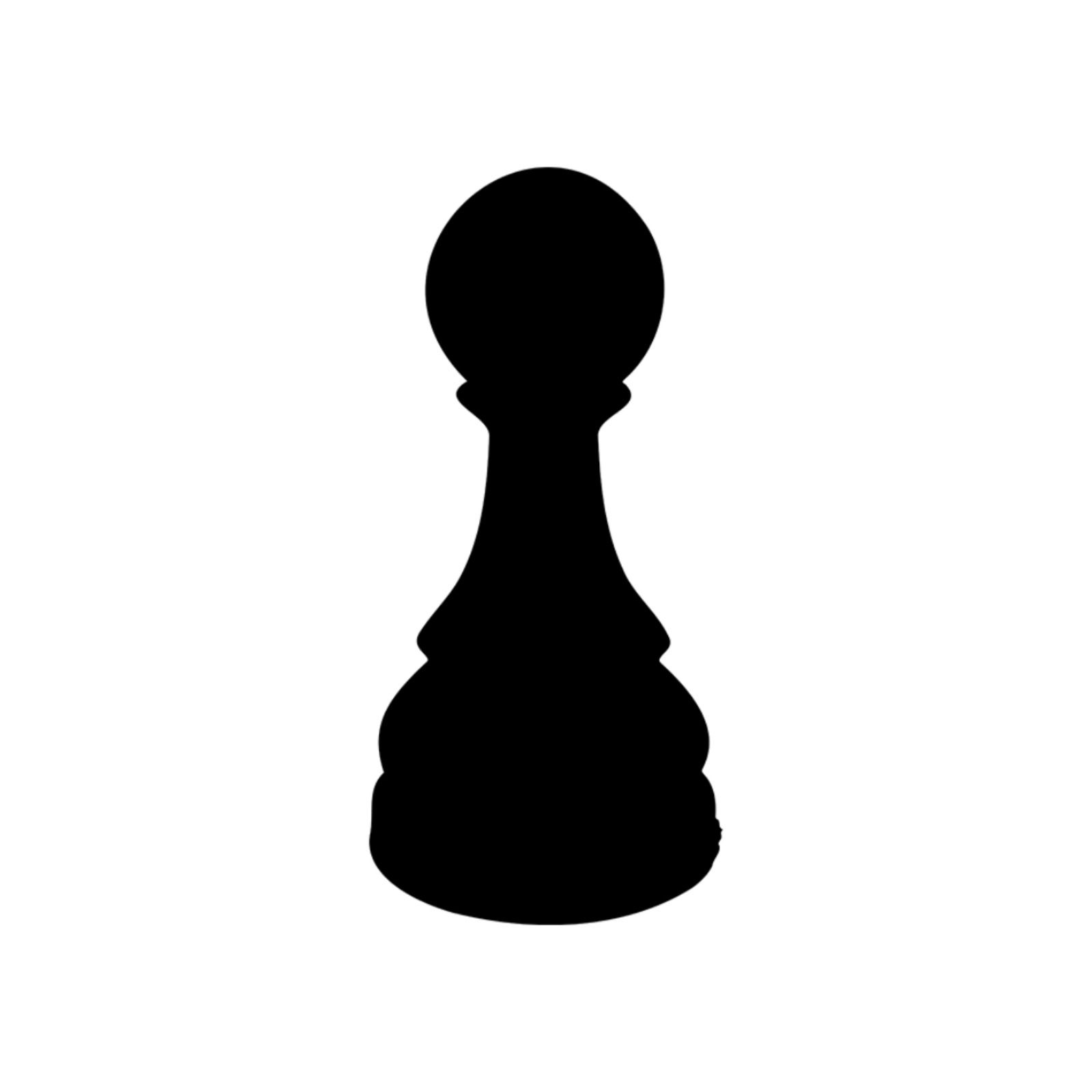 Chess Pawn Silhouette