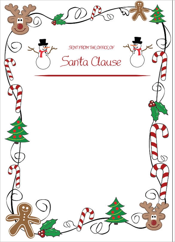 Christmas Letter Templates