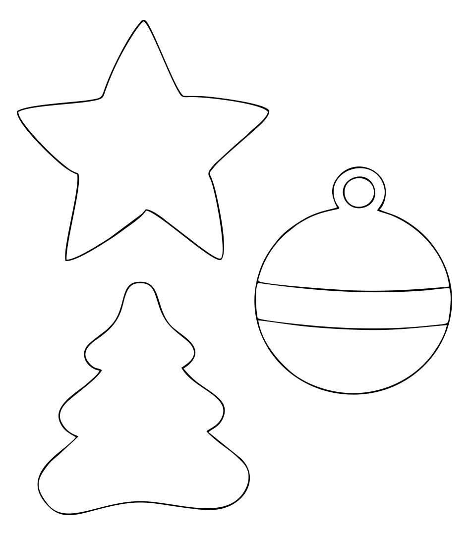 Christmas Ornament Template Printable Psoriasisguru