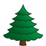 Christmas Tree Silhouette Clip Art ClipArt Best