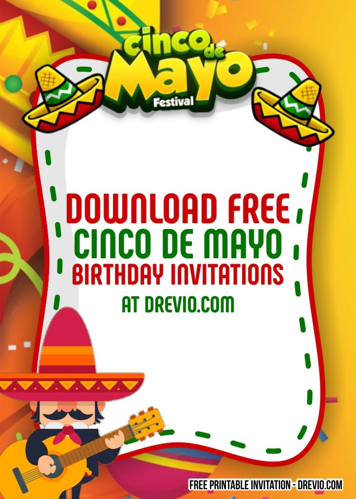 Cinco De Mayo Template Free