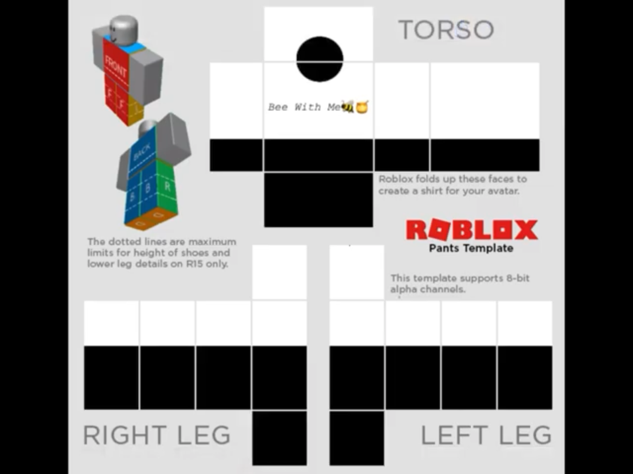Clothing Templates For Roblox Shirts