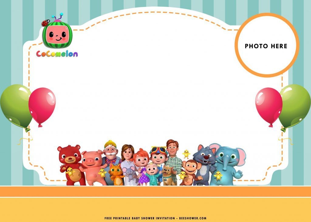 Cocomelon Christening Theme