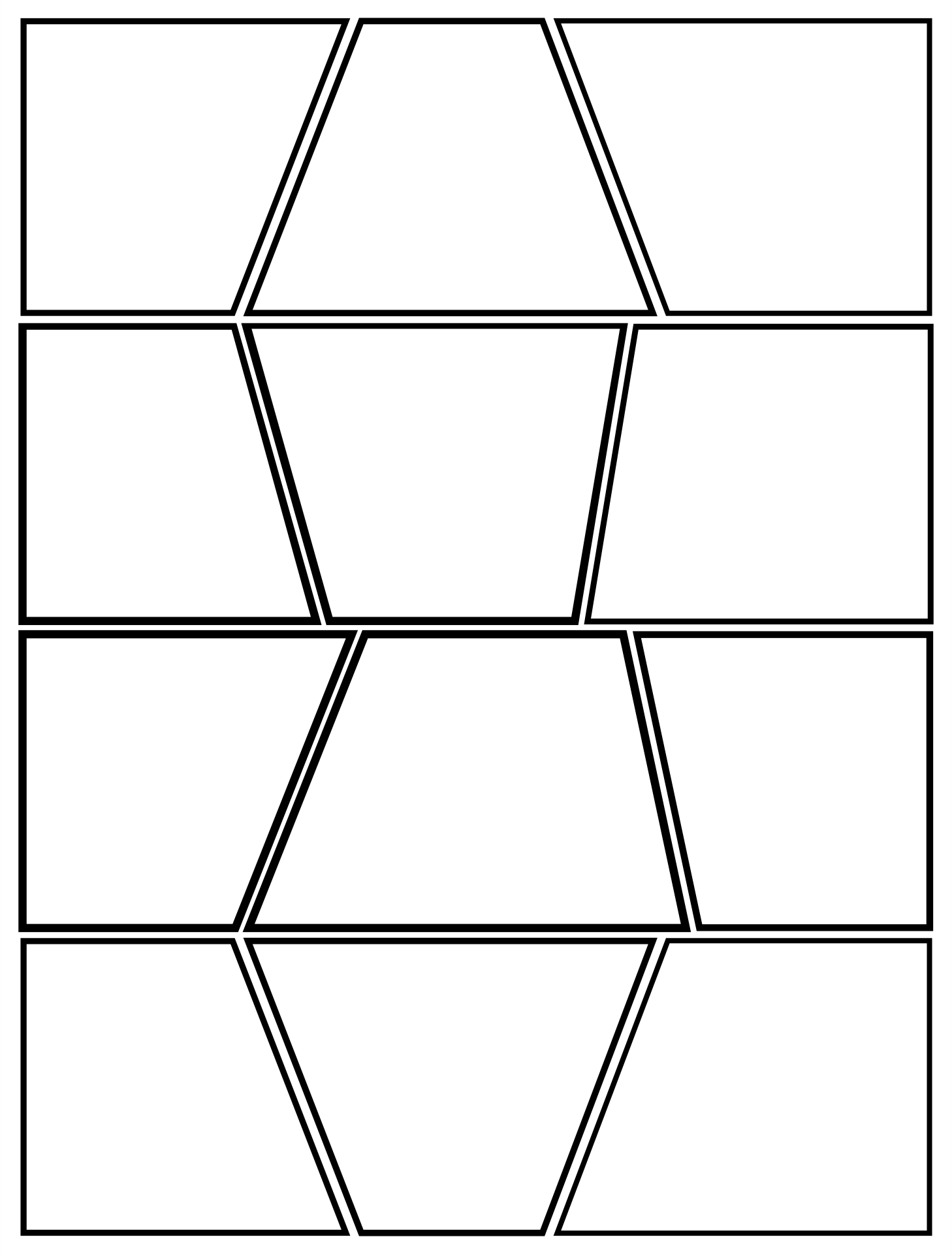 Comic Book Printable Pages