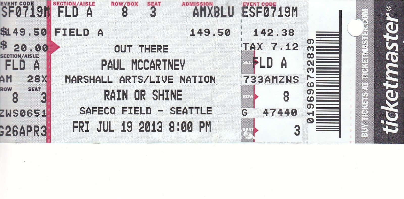 Concert Tickets
