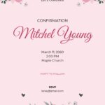 Confirmation Invitation Templates In PDF FREE Download Template
