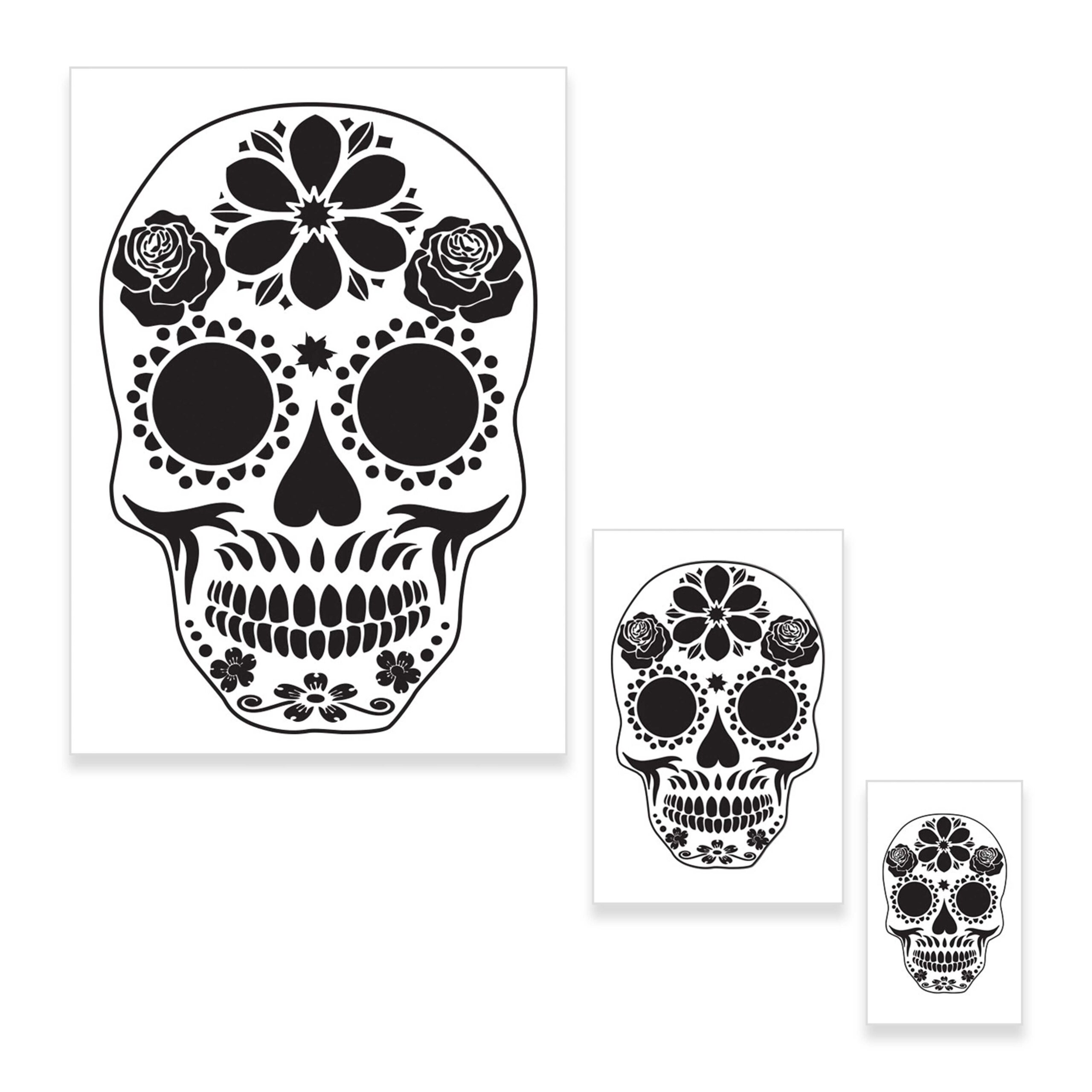 Blank Day Of The Dead Invitation Templates Free