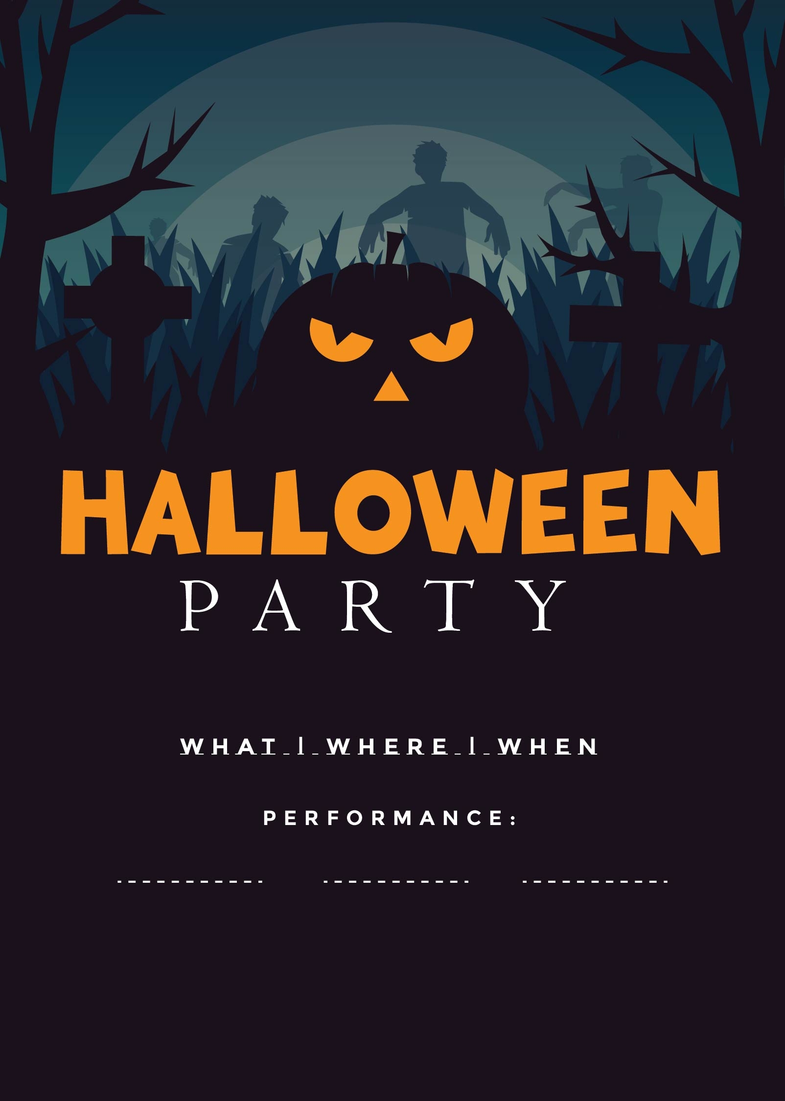 Cute Halloween Flyer Templates