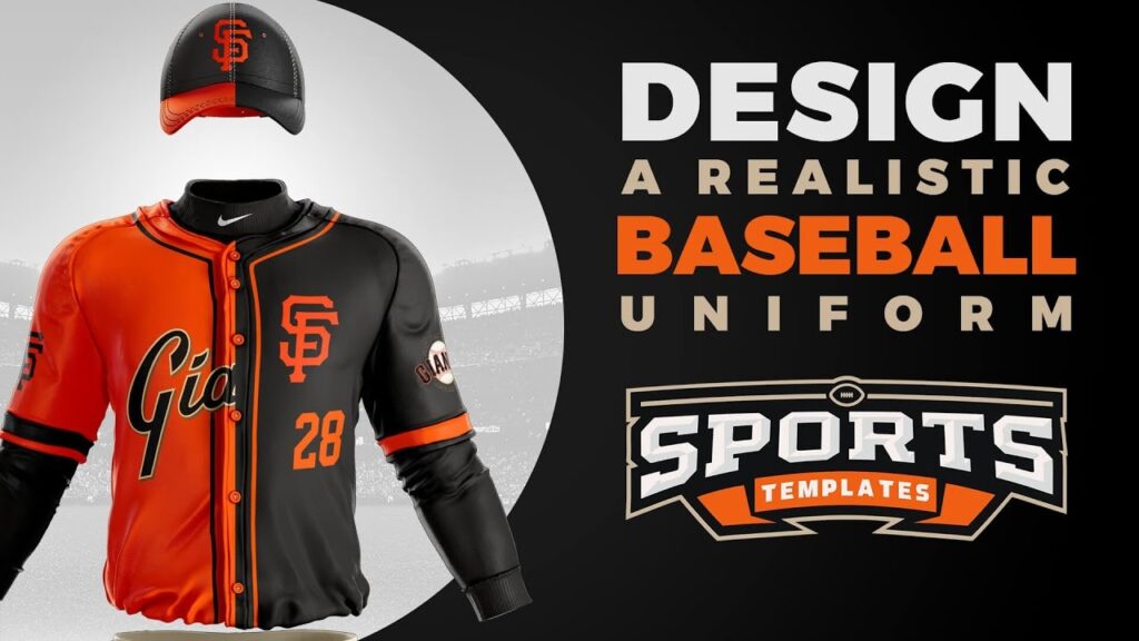 Design A Baseball Jersey Uniform Photoshop Tutorial Template YouTube