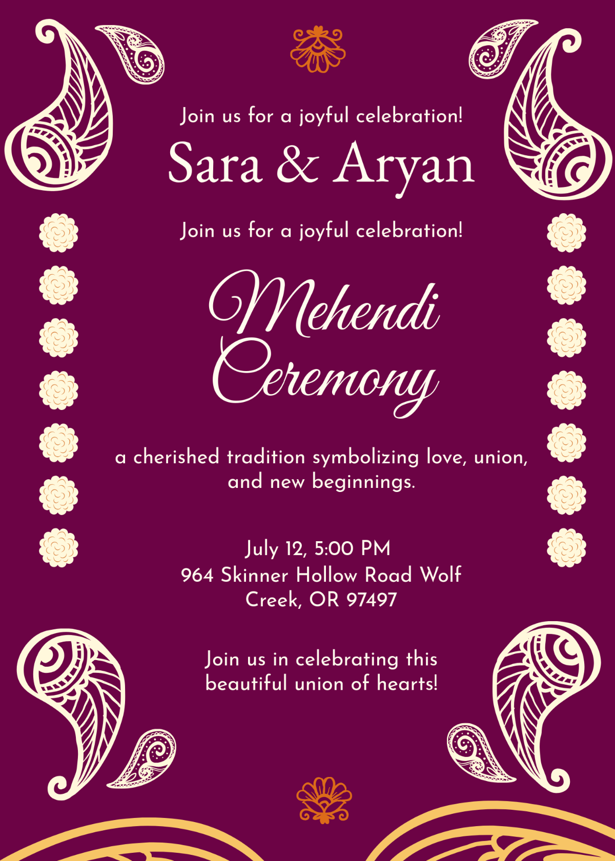 Dholki Invitation Card Template Free Infoupdate