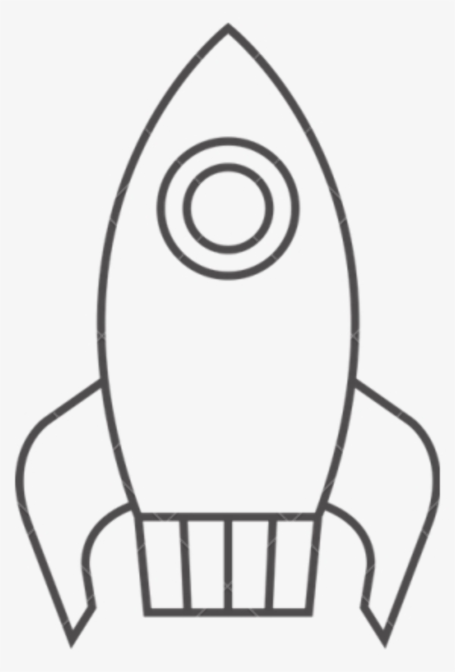 Blank Printable Rocket Templates