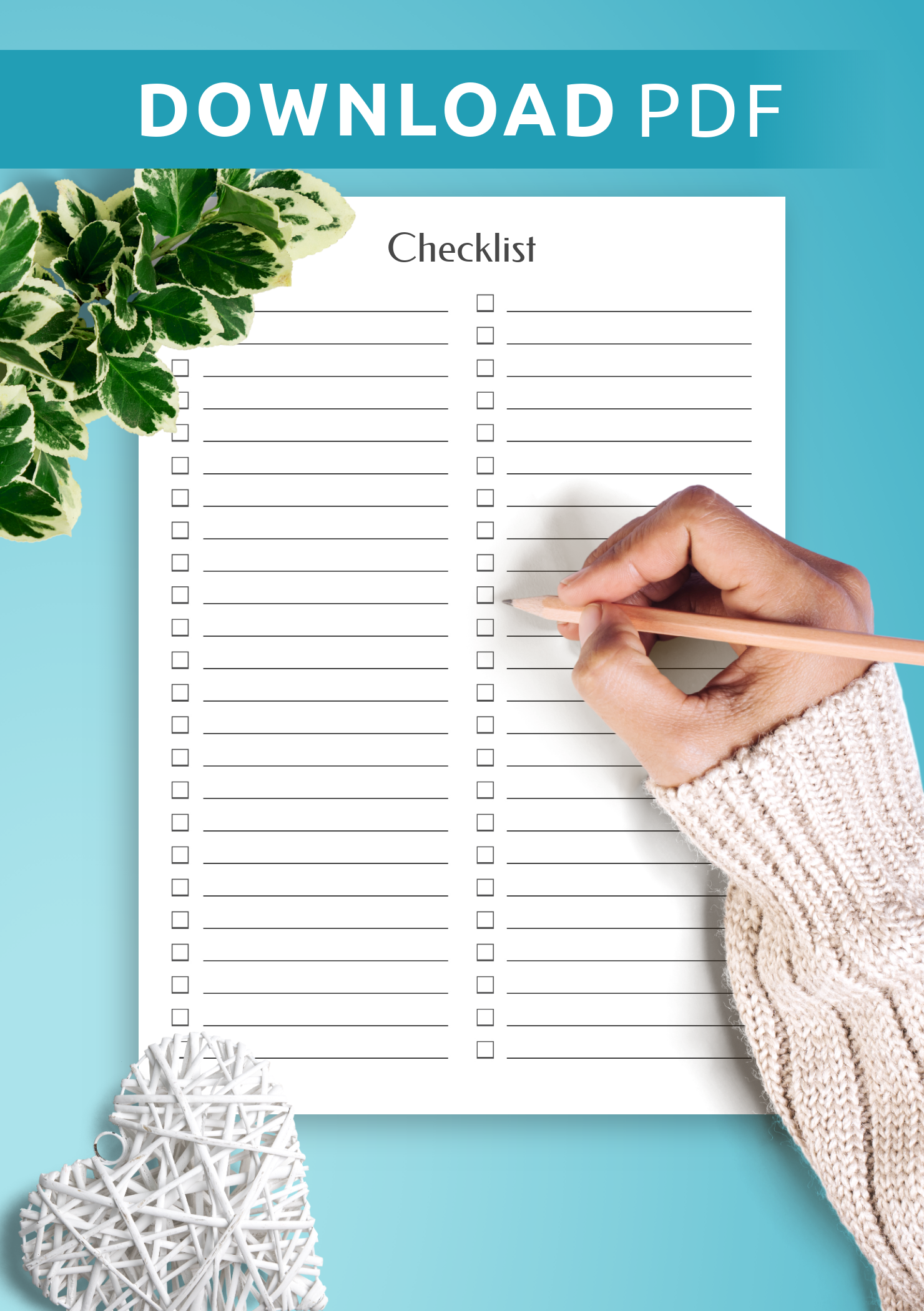 Blank Check Templates Pdf