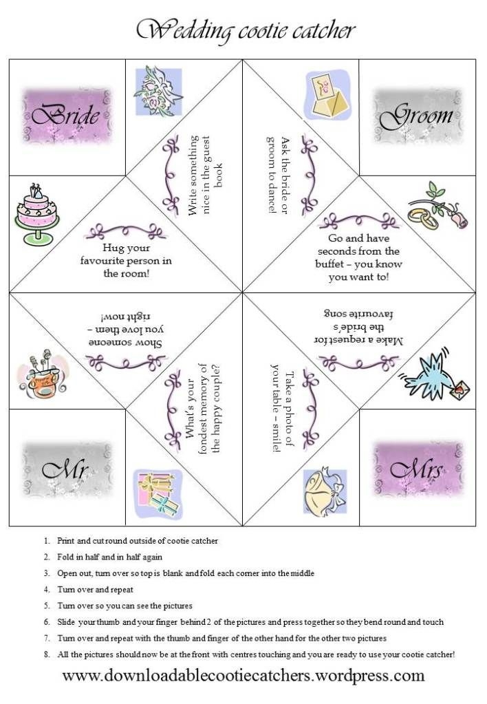Downloadable Cootie Catchers Cootie Catcher Cootie Catcher Template
