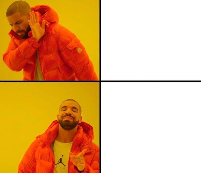 Drake Meme Templates Blank