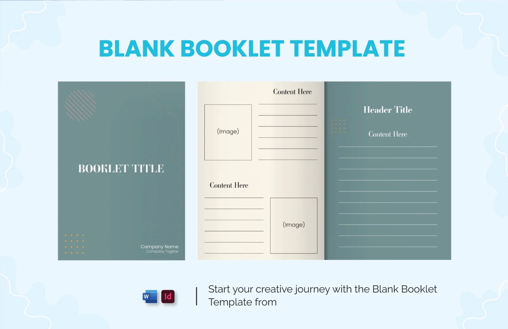 Editable Booklet Templates In Word To Download