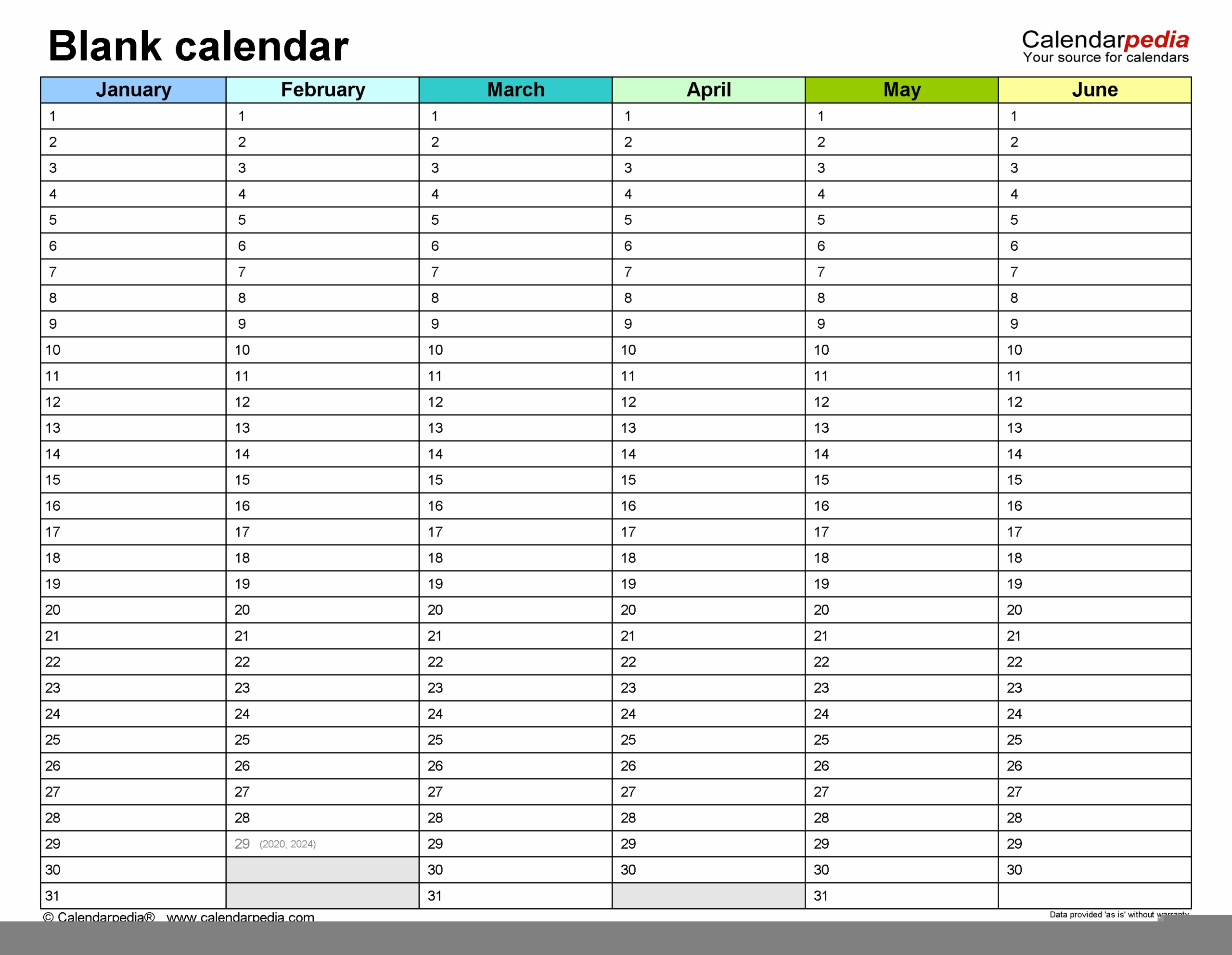 Blank Day Schedule Templates