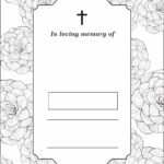 Editable Downloadable Printable Free Blank Funeral Program Templates