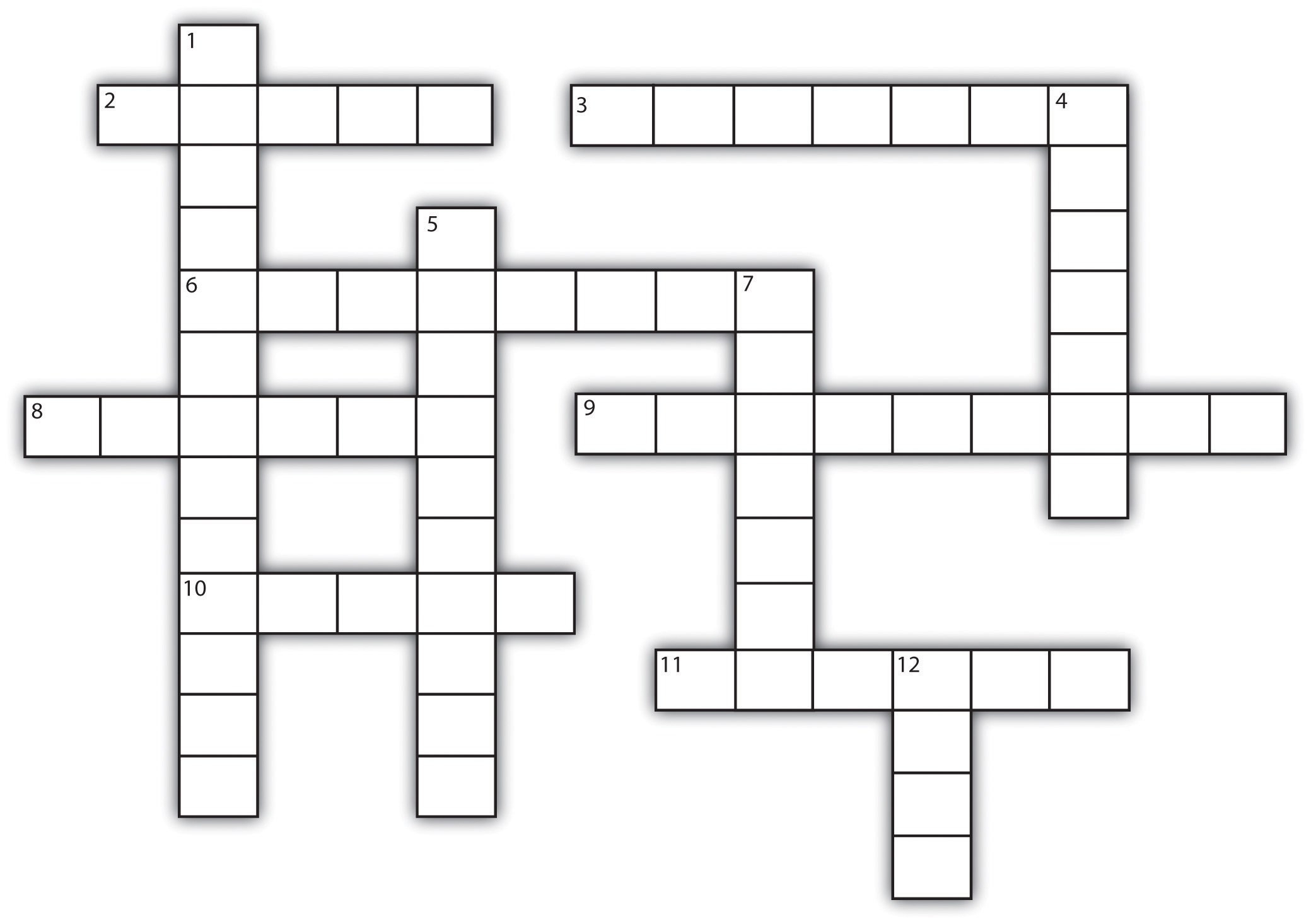 Empty Crossword Puzzle Maker