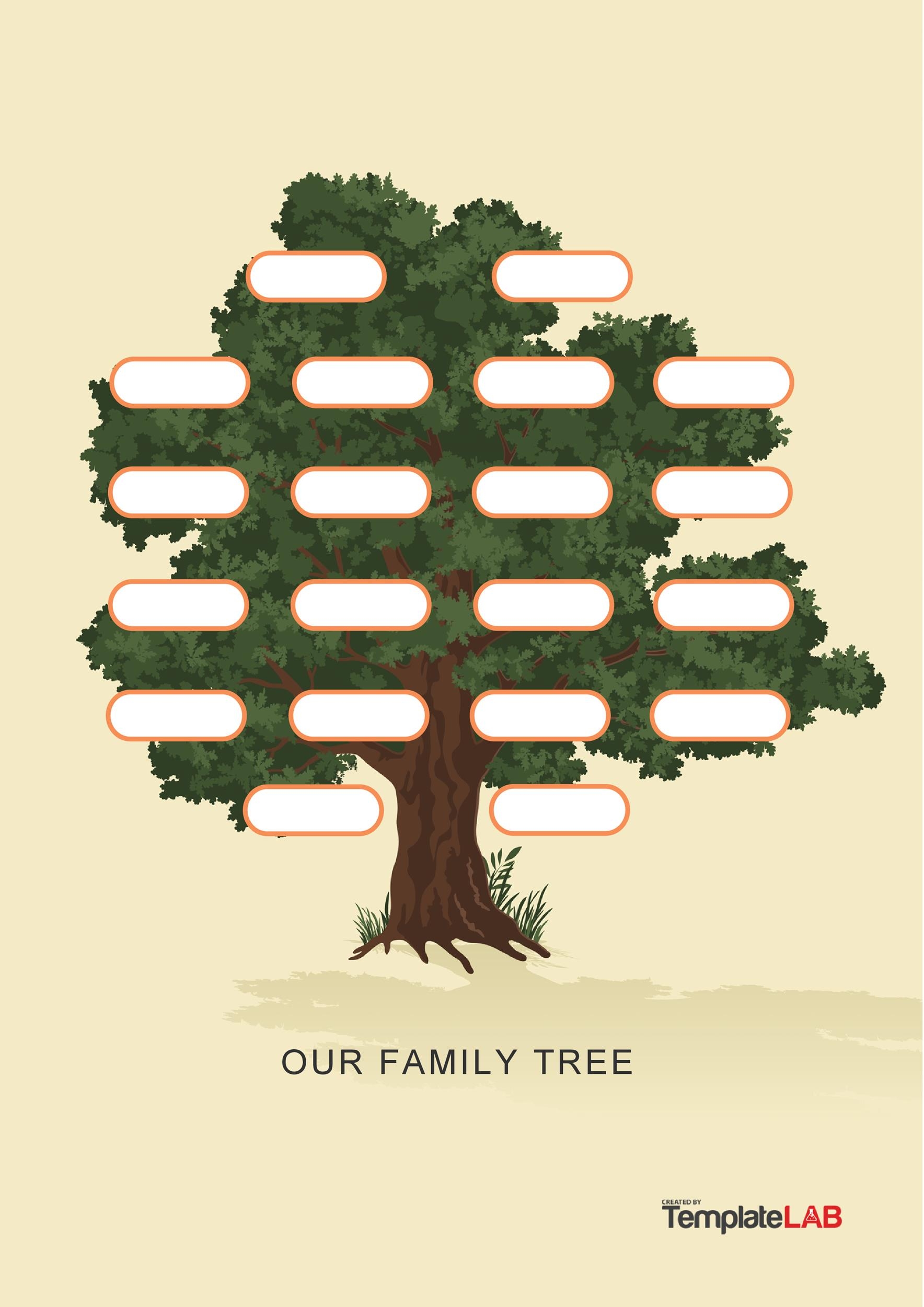 Family Tree Diagrams Templates