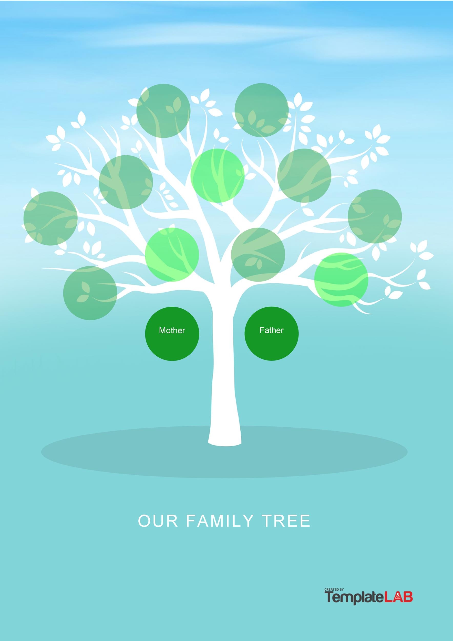 Family Tree Templates Printable Prntbl Concejomunicipaldechinu Gov Co